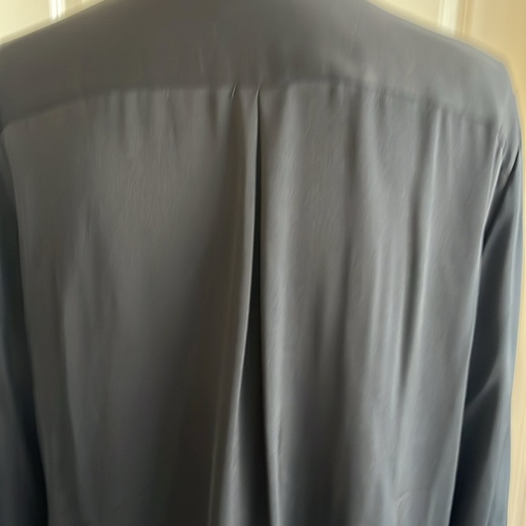 Donna Karan silk black shirt in L size. - Picture 3 of 5
